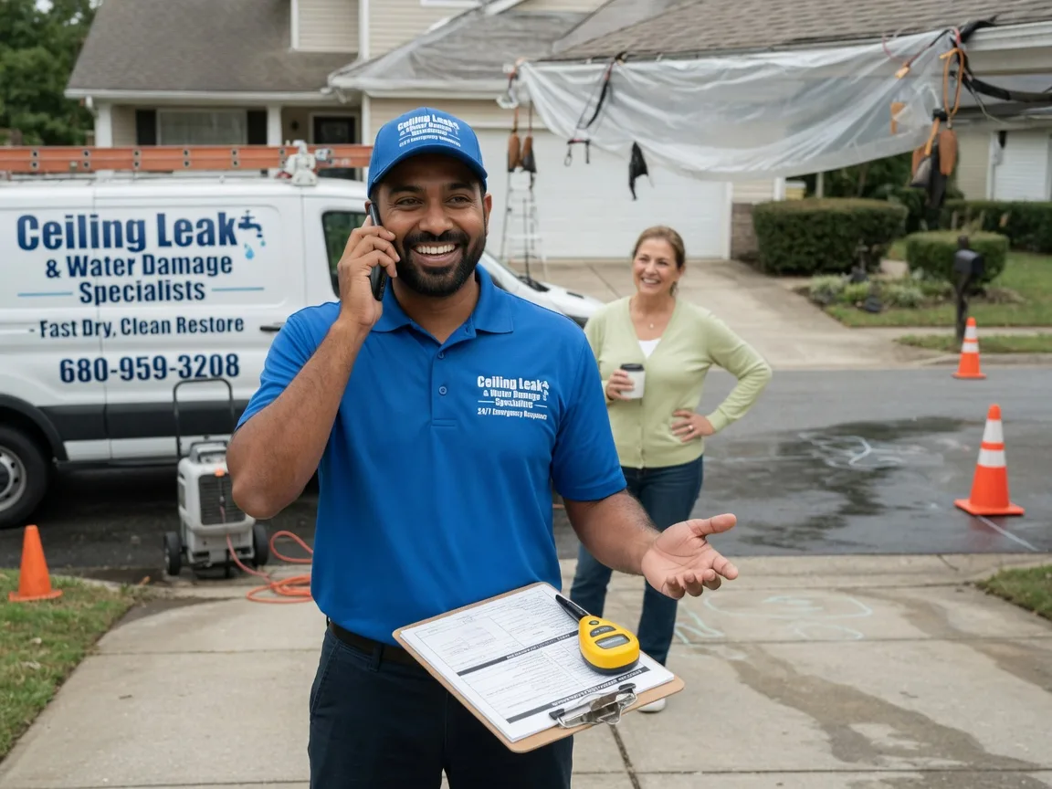 Ceiling Leak Cleanup Monmouth, IL FAQs